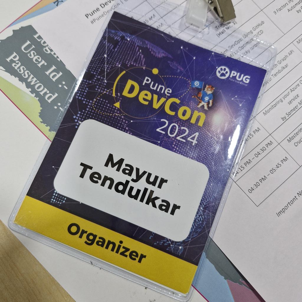 mayur_tendulkar's tweet image. All set for today&apos;s @PuneUserGroup hosted #PuneDevCon