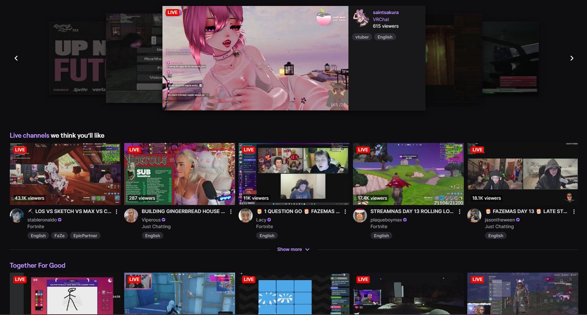 WHY IS THIS ON THE FRONT PAGE OF TWITCH?????????