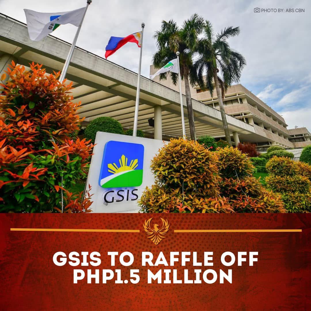 TheVerityPh's tweet photo. GSIS to Raffle P1.5M to pensioners, members

The Government Service Insurance System (GSIS) will be giving away Php1.5 million worth of prizes in a raffle on the 17th day of December. https://t.co/yvklnd8Ffh