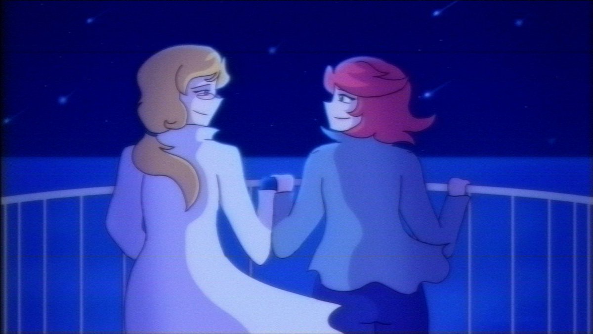 FlamingRedAnon's tweet photo. We had a small meteor shower last night and decided to draw Ellie and V watching one from V's boat.
#thsc #doodle #drrose #ellierose #drv https://t.co/1q3yqMsHOH