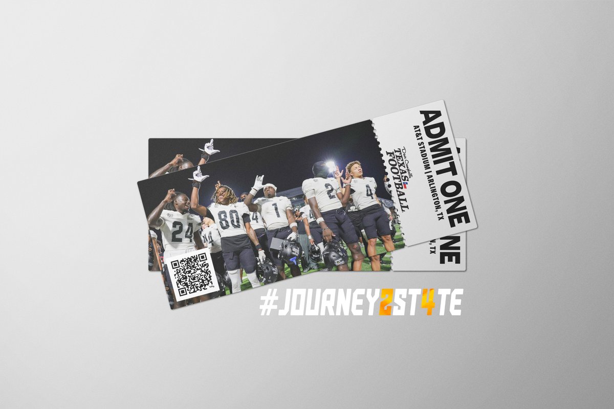 Making their FIRST #UILState appearance in just their THIRD varsity season: <a href="/RandleFootball/">TRHS Lions Football</a>!

Lions, get ready for the biggest stage in #TXHSFB by using the QR code or link below for parking info, hotels, tickets &amp; more!

texasfootball.com/article/2024/1…

#Journey2St4te | 📸: Andy Tolbert