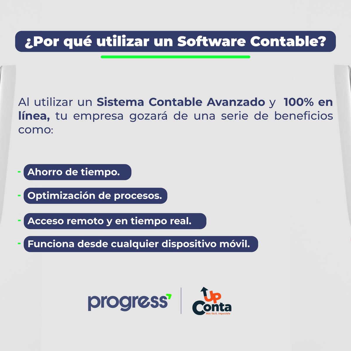 ProgressServ's tweet photo. 📊Optimiza tu negocio con un software contable: más control, menos
errores y tiempo para crecer.🚀
.
Reduce errores y enfoca tu energía en hacer crecer tu empresa. 📈
.
Lee nuestro blog para más info 👉https://t.co/P8AORVqLtf
.
#BePro #contabilidadconprogress
#ecuador https://t.co/dfTRT6FC38