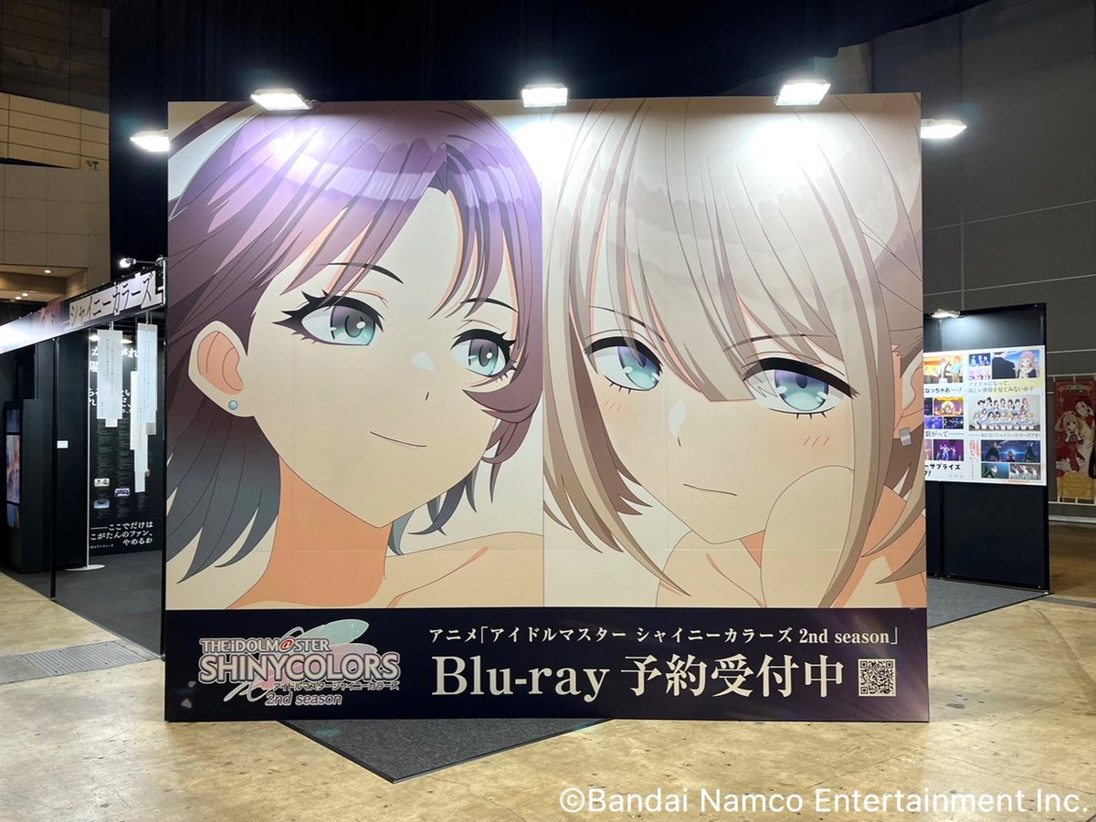 本日は #アイマスEXPO_ブース_DAY1 シャニアニ2nd公式ブース 【B-18