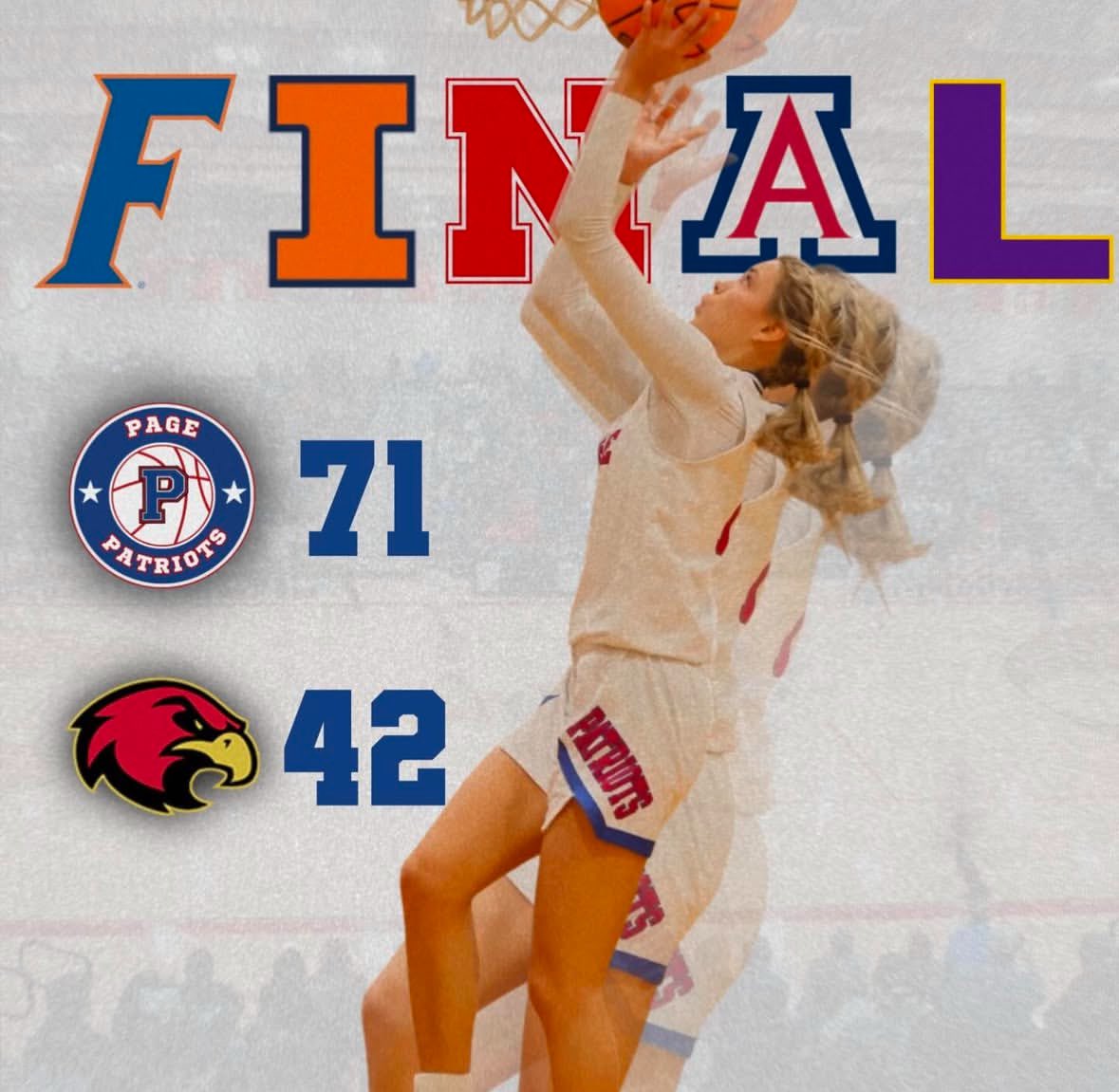 Page High Athletics tweet media