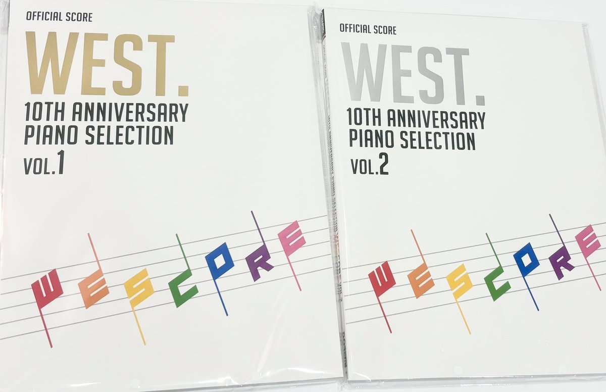 WEST. 10th Anniversary Piano WESCORE AWARD ピアノ TOUR 通常盤 LIVE