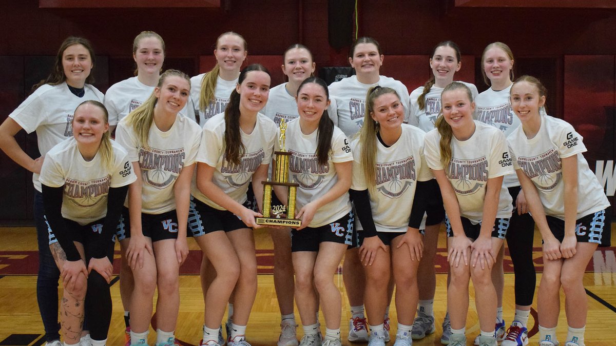 🏆 The 2024 Girls Barnes County Tournament Champion: The Valley City Hi-Liners! 🏀

Valley City upset top-seed Northern Cass 70-50 to take the 2024 Championship! Congratulations! 🎉