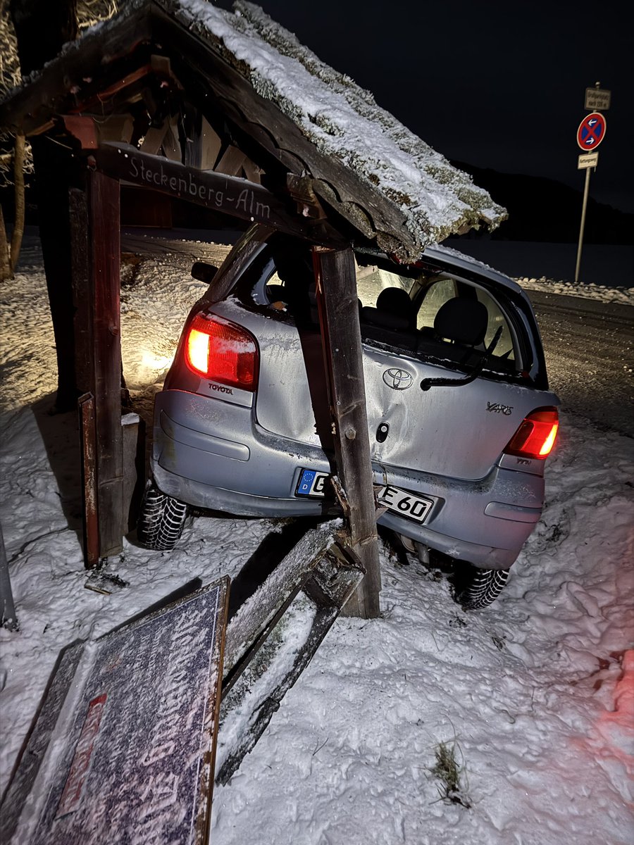 Allen geht es gut bitte passt im Winter auf euch auf hätte noch schlimmer enden können gn….
