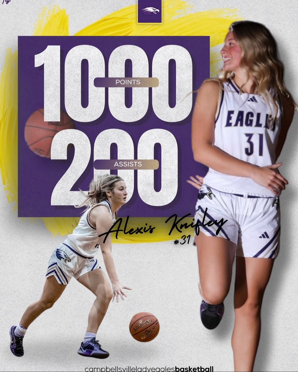 Knifley31's tweet photo. Couldn’t be more thankful💜 Thank you to my teammates and coaches for everything!! 
@kyvinn 
@LadyEagleBball_ https://t.co/y59nX7XFci