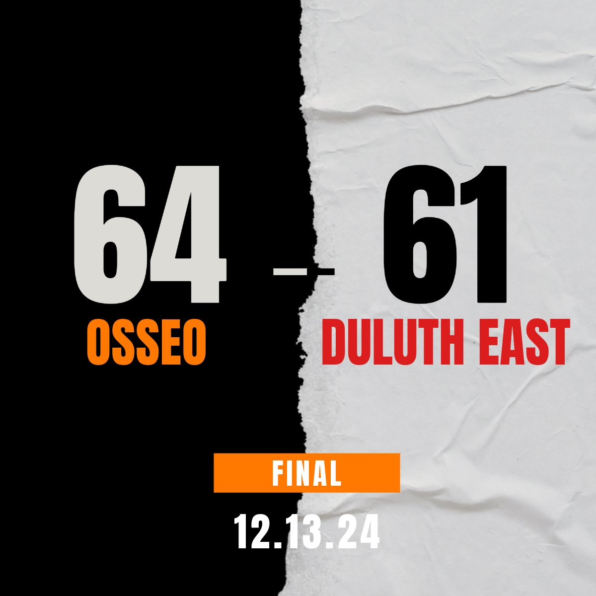 Osseo Boy's Basketball tweet media