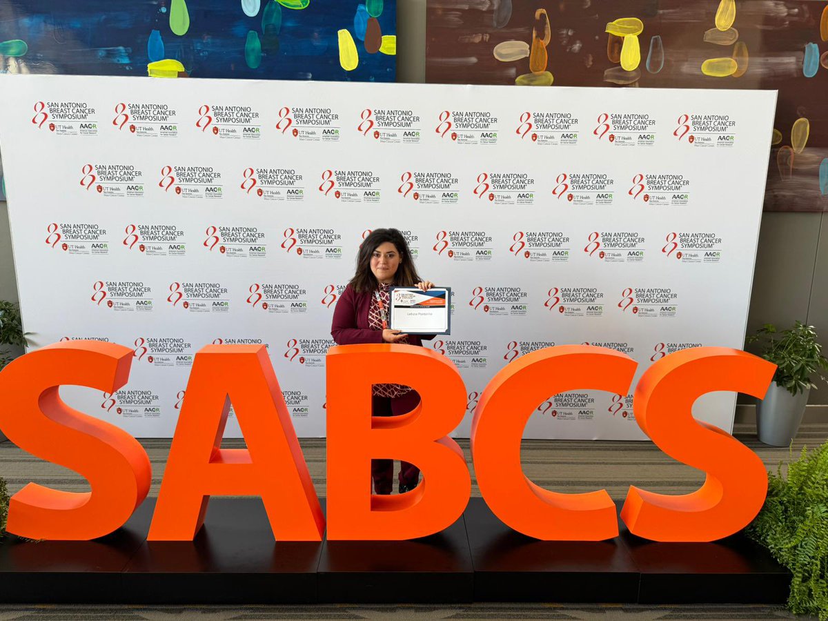Letizia Pontolillo (@letipontolillo) on Twitter photo Honored to have received the Clinical Scholar Award at <a href="/SABCSSanAntonio/">SABCS</a> 2024 for our research on BRCA mutations detected through ctDNA. Heartfelt thanks to my mentors, Massimo Cristofanilli and Emilio Bria
<a href="/Unicatt/">Università Cattolica</a> <a href="/WCMEnglanderIPM/">WCM Englander Institute for Precision Medicine</a> <a href="/CtcLaboratory/">Cristofanilli CTC Laboratory</a> Honored to have received the Clinical Scholar Award at <a href="/SABCSSanAntonio/">SABCS</a> 2024 for our research on BRCA mutations detected through ctDNA. Heartfelt thanks to my mentors, Massimo Cristofanilli and Emilio Bria
<a href="/Unicatt/">Università Cattolica</a> <a href="/WCMEnglanderIPM/">WCM Englander Institute for Precision Medicine</a> <a href="/CtcLaboratory/">Cristofanilli CTC Laboratory</a>