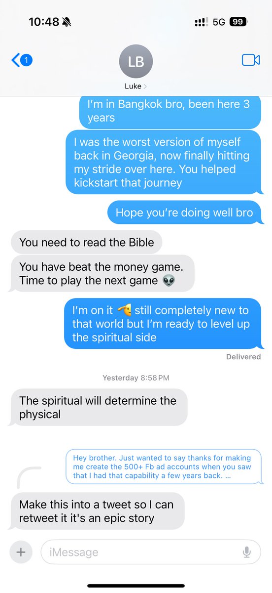 Giving props where it’s due. A few years ago I was a depressed corporate drone, now I’m living life on my own terms <a href="/lukebelmar/">Luke Belmar 👽</a>