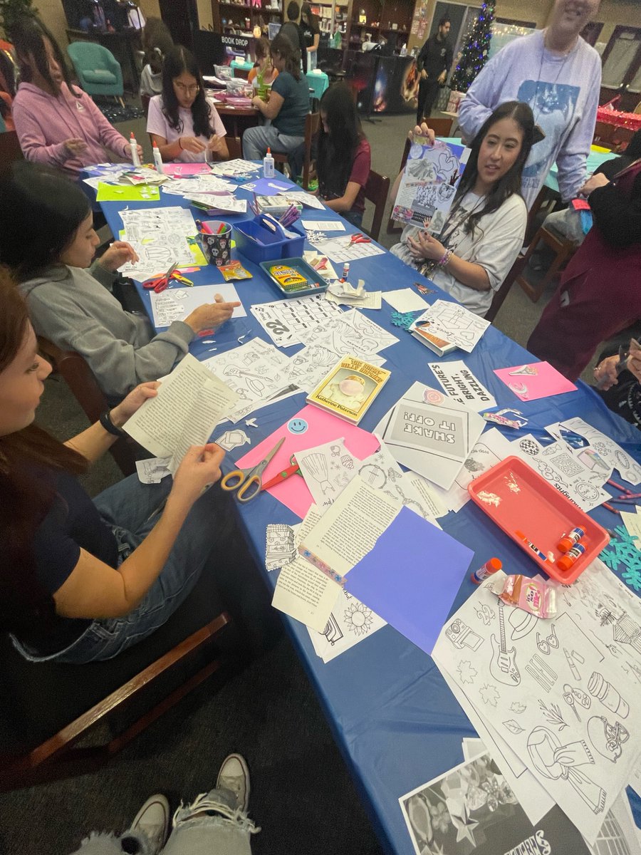 FossumMsLibrary's tweet image. Thank you to our counselors, our helpers from NJHS and our Falcons swifties! We had the time of our lives making memories with you! 🫶🏻 Happy Birthday 🎂 @taylorswift13 @taylornation13 @annvega