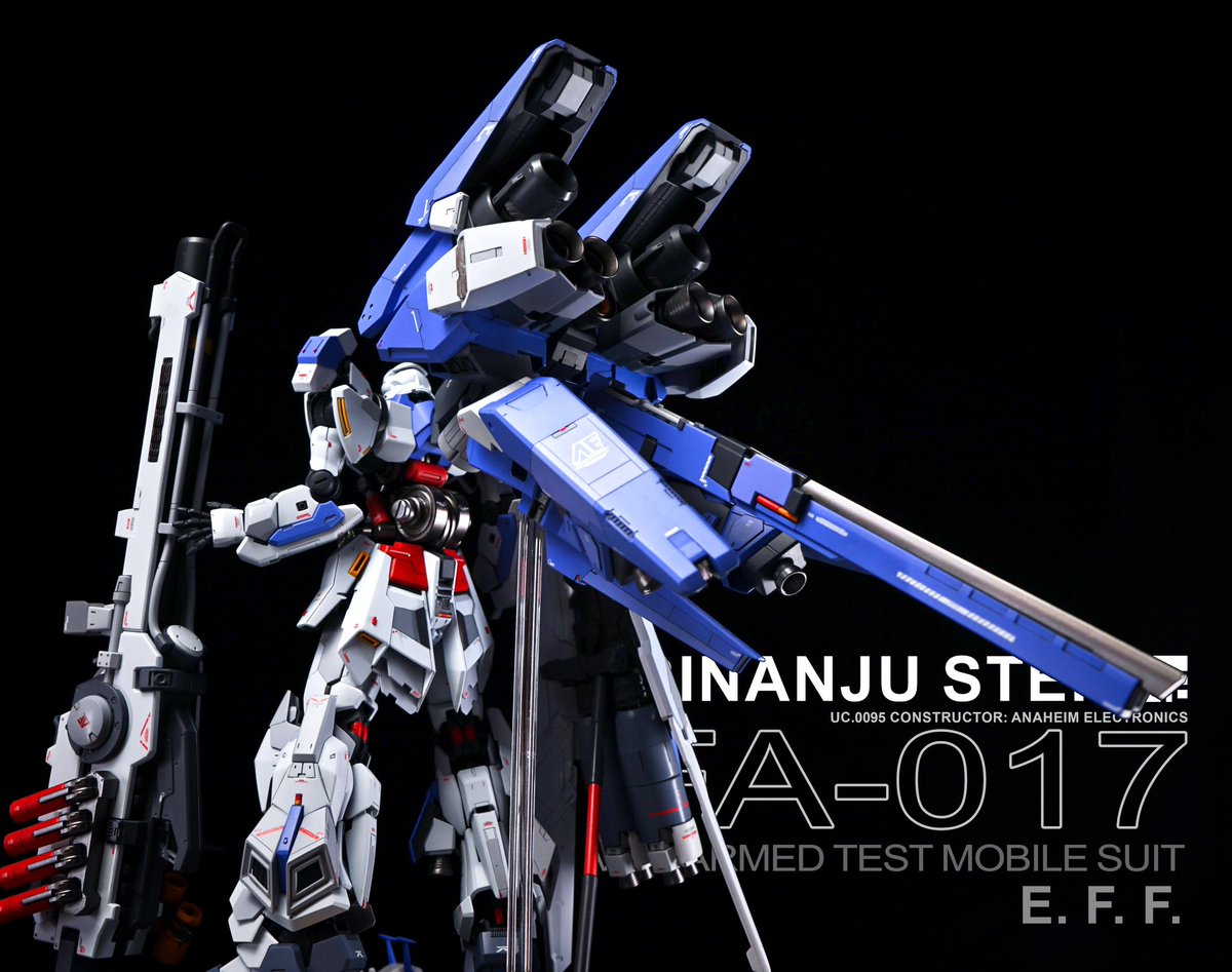 JDGunpla's tweet photo. UC 0095 
FA-017 FA SINANJU STEIN
Constructor: ANAHEIM ELECTRONICS 
E.F.F HEAVILY ARMED TEST MOBILE SUIT https://t.co/cQ3gmids8o