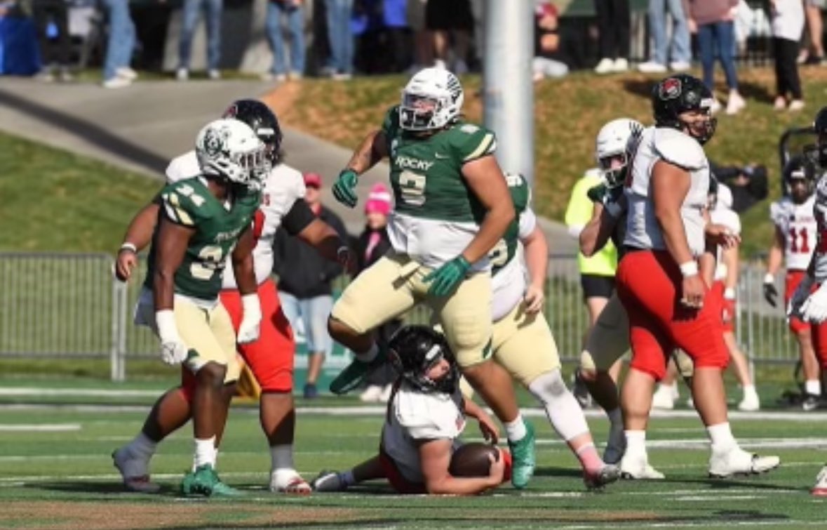 After a great conversation with coach <a href="/COACH_CAMP1/">Coach K</a> I’m blessed to receive an offer to play collegiate football <a href="/Rocky_Football/">Rocky Football</a> ‼️