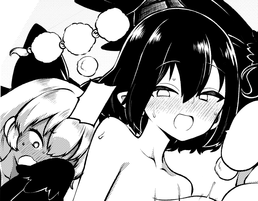 あやはたてとキノコチルノ漫画4ページ更新しました!^^
射命丸は上向き!はたては下向き気味!
ファンティアに投稿しました!「skeb37」 https://t.co/pEidQivDG2 