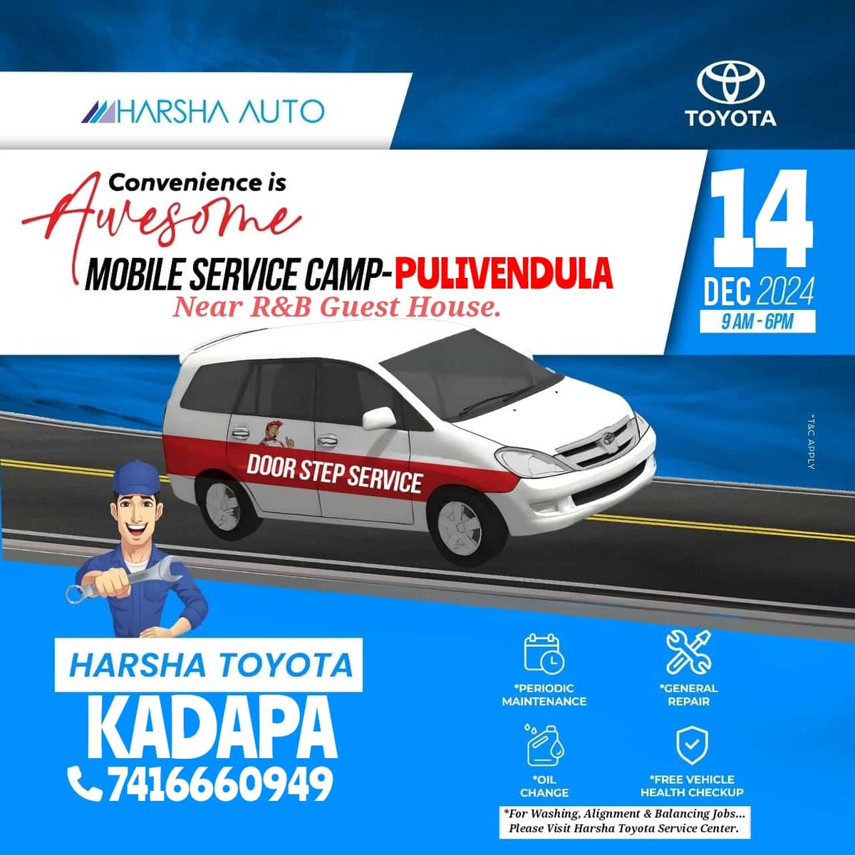 Harsha_Auto's tweet photo. DOOR STEP SERVICE https://t.co/mdCwO8P3Mk