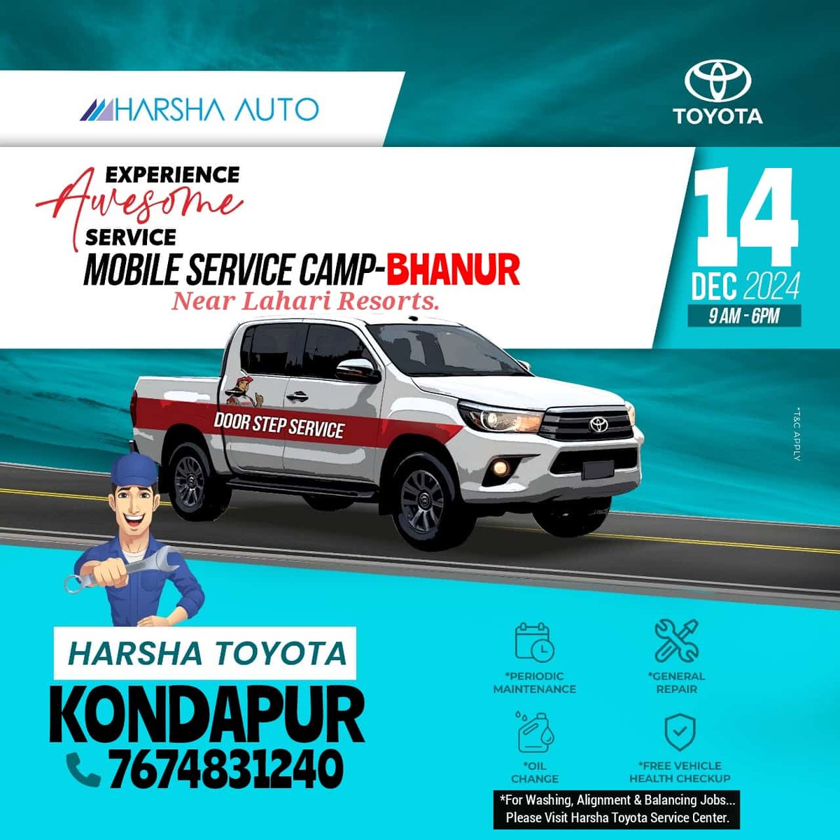 Harsha_Auto's tweet photo. DOOR STEP SERVICE https://t.co/QbIDPPkYyE