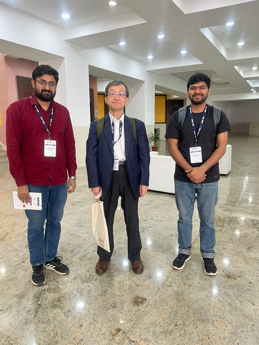 Amit K. Jangra (@amitk_jangra) on Twitter photo Attended <a href="/ischa2024/">ISCHA 2024</a> at IIT BOMBAY. It was a wonderful experience to listen to the eminent personalities working in the area of C-H activation. Attended <a href="/ischa2024/">ISCHA 2024</a> at IIT BOMBAY. It was a wonderful experience to listen to the eminent personalities working in the area of C-H activation.