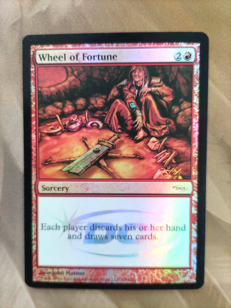 商品入荷告知】 貴重な🌟Foil仕様🌟の ジャッジ褒賞版《Wheel of