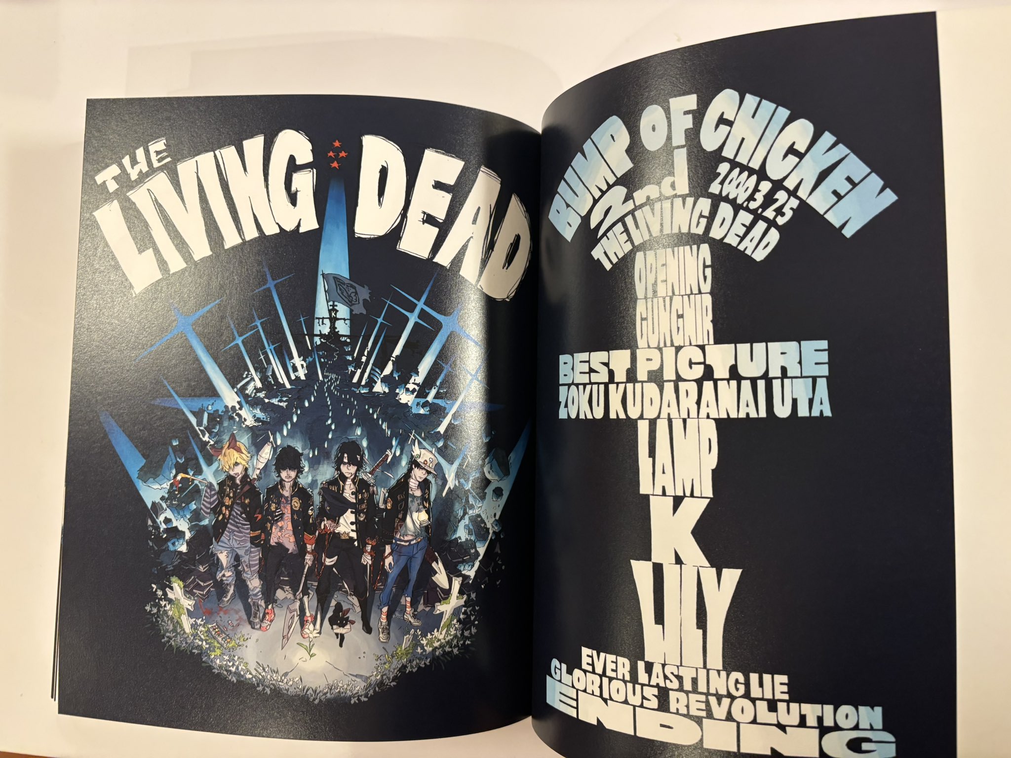 【たのメル便】BUMP OF CHICKEN リビデポスター ①BUMP OF CHICKEN すしお THE LIVING DEADポスター