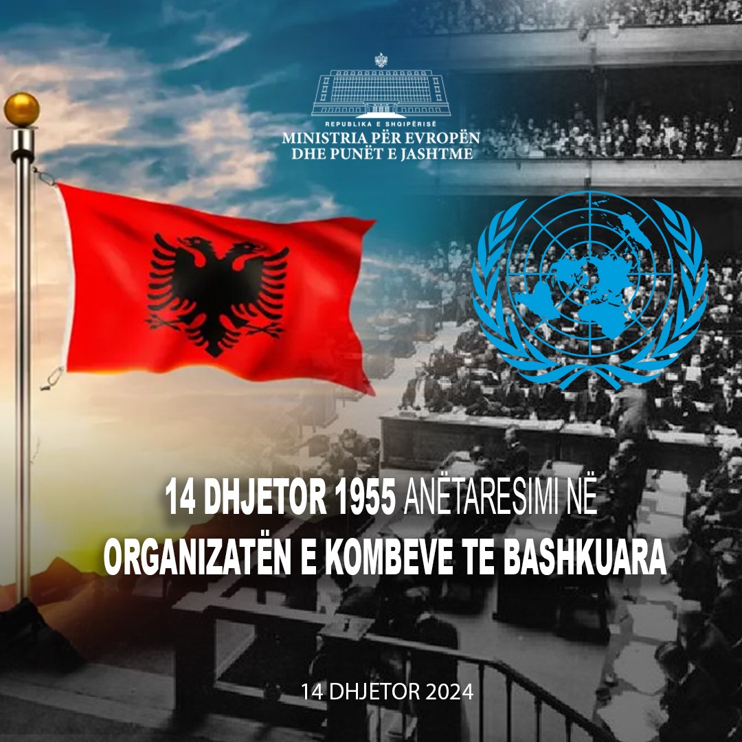 Celebrating today Albania’s <a href="/UN/">United Nations</a> membership, we reaffirm our commitment to multilateralism, partnering with United Nations and international allies for peace, security, and sustainable development.  

Our National Strategy for Development and European Integration 2022-2030 aligns
