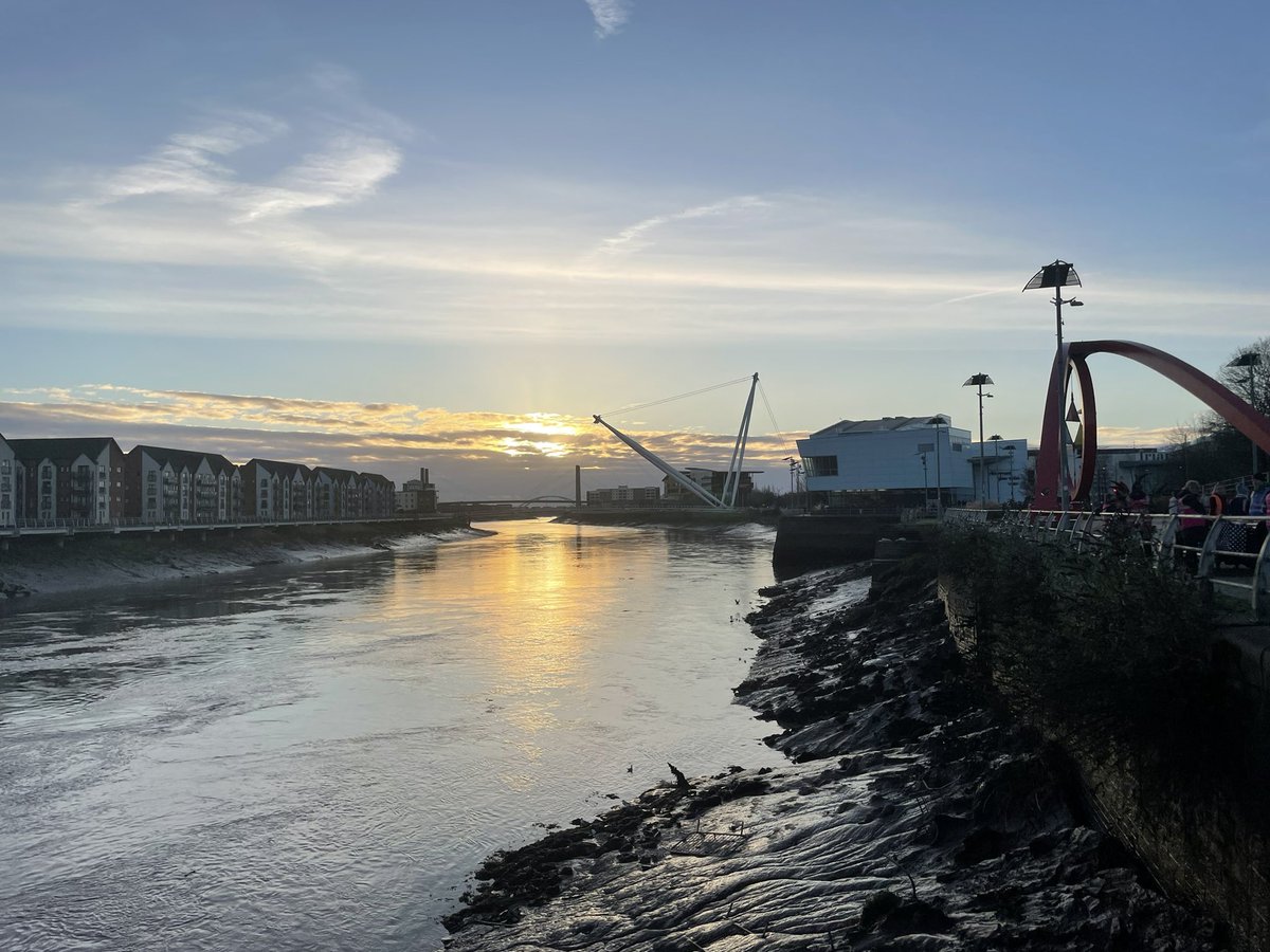 Glorious morning <a href="/Riverfrontpkrun/">Riverfront parkrun</a>