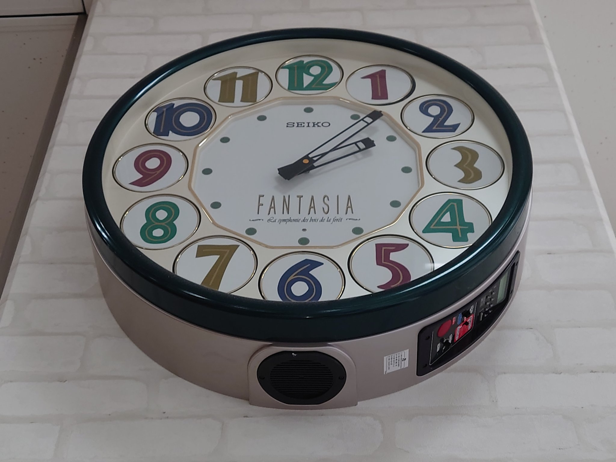 S*.様 SEIKO ファンタジア RE540M からくり時計　セイコーファンタ からくり時計]SEIKO セイコーファンタジア(RE540M)午前11:00