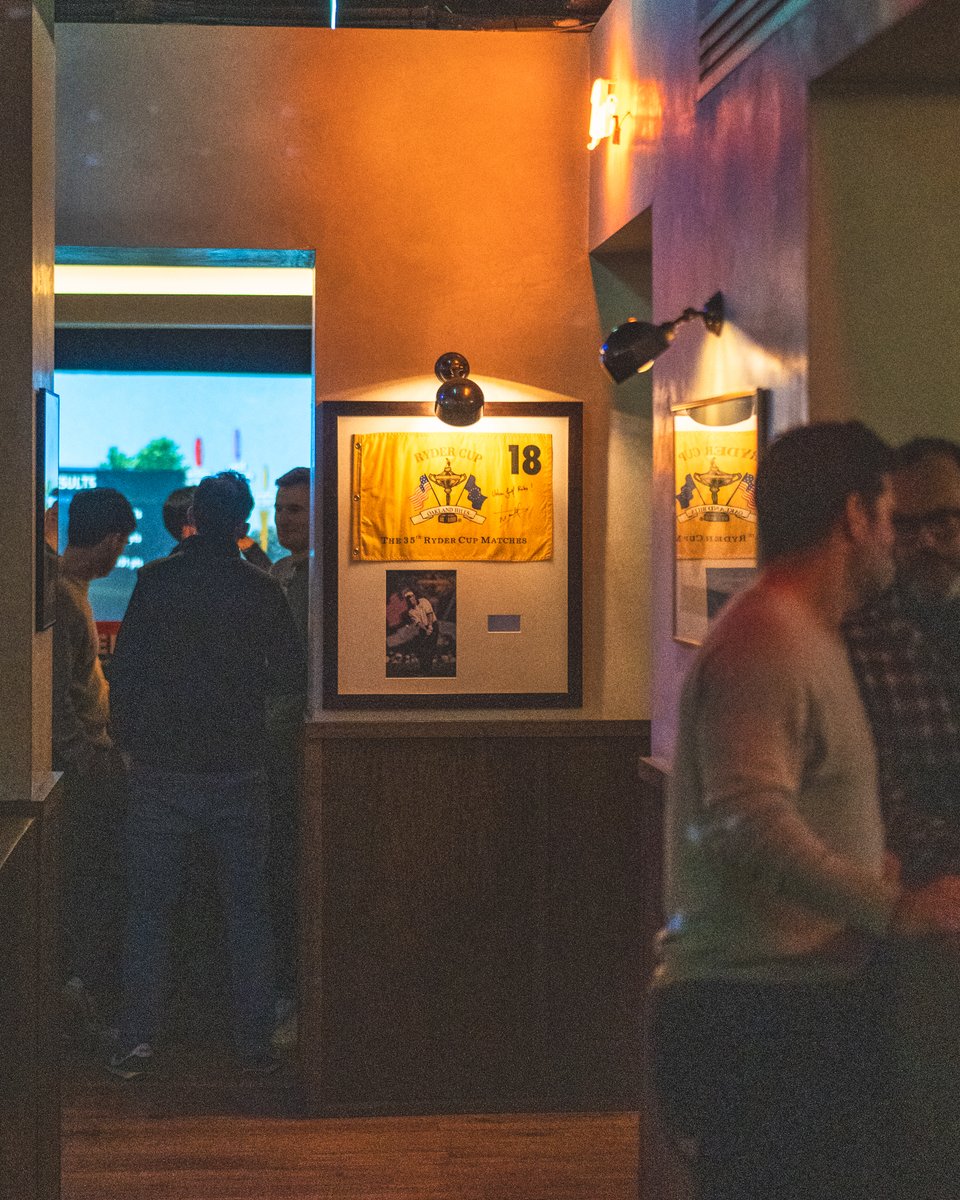 While we’re big fans of indoor golf, we still appreciate the appeal of outdoor golf. That’s why we’ve showcased some amazing memorabilia on our walls to celebrate the game in all its forms.