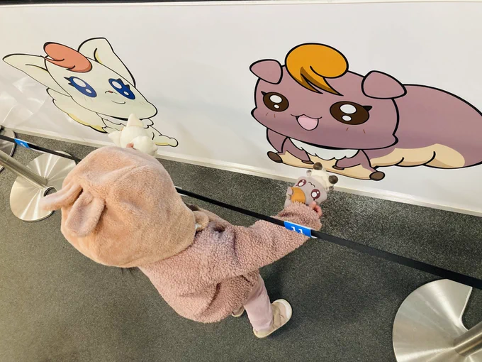 原宿プリ5ポップアップショップちゃんと幼児も楽しんでた 