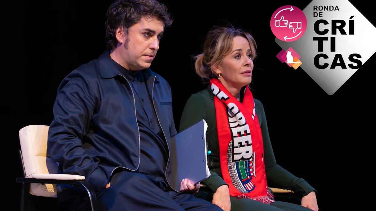 TEATROMADRID's tweet photo. La #RondadeCriticas de LA GRAMATICA, de @Ernesto__C , 📍@Nave10Matadero .
#Lagramatica #MariaAdanez #JoseTrocoso #ErnestoCaballero #Criticas.
👉 https://t.co/OpoJLc88i7
⭐️⭐️⭐️⭐️@ArtezblaiTeatro :
Ernesto Caballero escribe y dirige esta comedia, con pinceladas de parábola distópica, sobre los límites del lenguaje y, por tanto, de nuestro mundo. Un retrato ácido de la España actual, carne de telerrealidad, que destapa el empobrecimiento de nuestra lengua y dispara con exquisita puntería a algunos de sus culpables.
⭐️⭐️⭐️⭐️ @elcultural :
'La gramática': María Adánez brilla en esta divertida sátira como gendarme del habla 'finolis'
Ernesto Caballero culmina el año con el estreno de una de las comedias satíricas más originales de los últimos tiempos.
⭐️⭐️⭐️⭐️ @TEATROMADRID #MadridEsTeatro :
Heredera del mundo de Cuerda o de un moderno Poncela, LA GRAMÁTICA es un divertido juego de "deconstrucción" del método de Pigmalión; coronada con una magnífica María Adánez, muy divertida y brillante en sus "dos papeles"