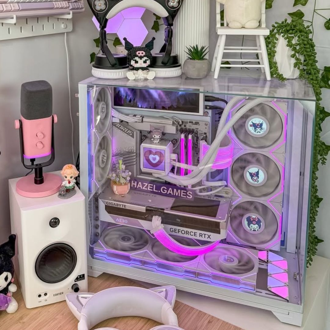 GlobalLianli's tweet photo. Lite pastels bring this Kuromi setup together🎨
📸 cr. @hazel.games
#LIANLI #o11vision #kuromi #pastelstyle #nature https://t.co/eS8SnKrJaU