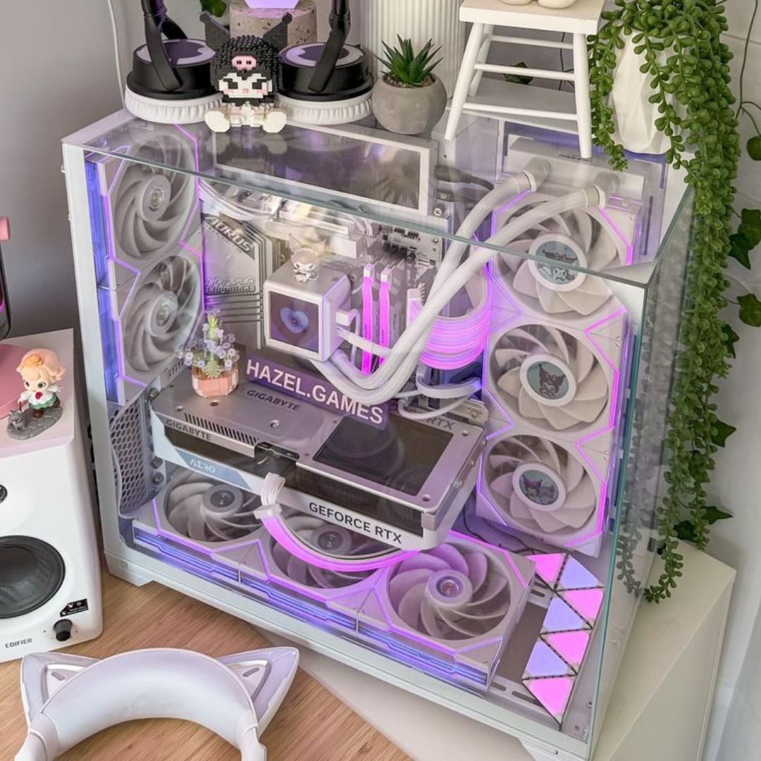 GlobalLianli's tweet photo. Lite pastels bring this Kuromi setup together🎨
📸 cr. @hazel.games
#LIANLI #o11vision #kuromi #pastelstyle #nature https://t.co/eS8SnKrJaU