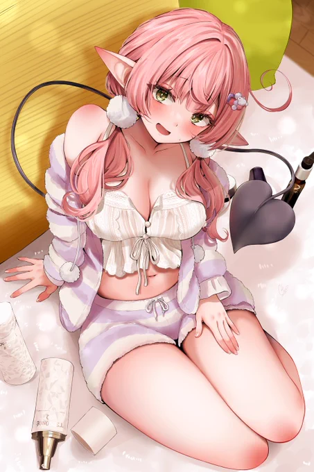 まだしっとりしてるかもですけど…お膝、来ますか? 