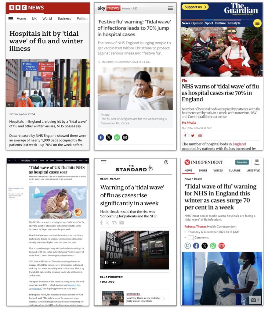 Cat in the Hat 🐈⬛ 🎩 🇬🇧 (@_catinthehat) on Twitter photo The papers are flooded with stories about the ‘tidal wave’ of viruses threatening to overwhelm the NHS this winter…
…but is ANYONE going to report on the shocking evidence from the Covid Inquiry about the dire lack of AIRBORNE infection controls in hospitals (see 🧵 below)??! The papers are flooded with stories about the ‘tidal wave’ of viruses threatening to overwhelm the NHS this winter…
…but is ANYONE going to report on the shocking evidence from the Covid Inquiry about the dire lack of AIRBORNE infection controls in hospitals (see 🧵 below)??!