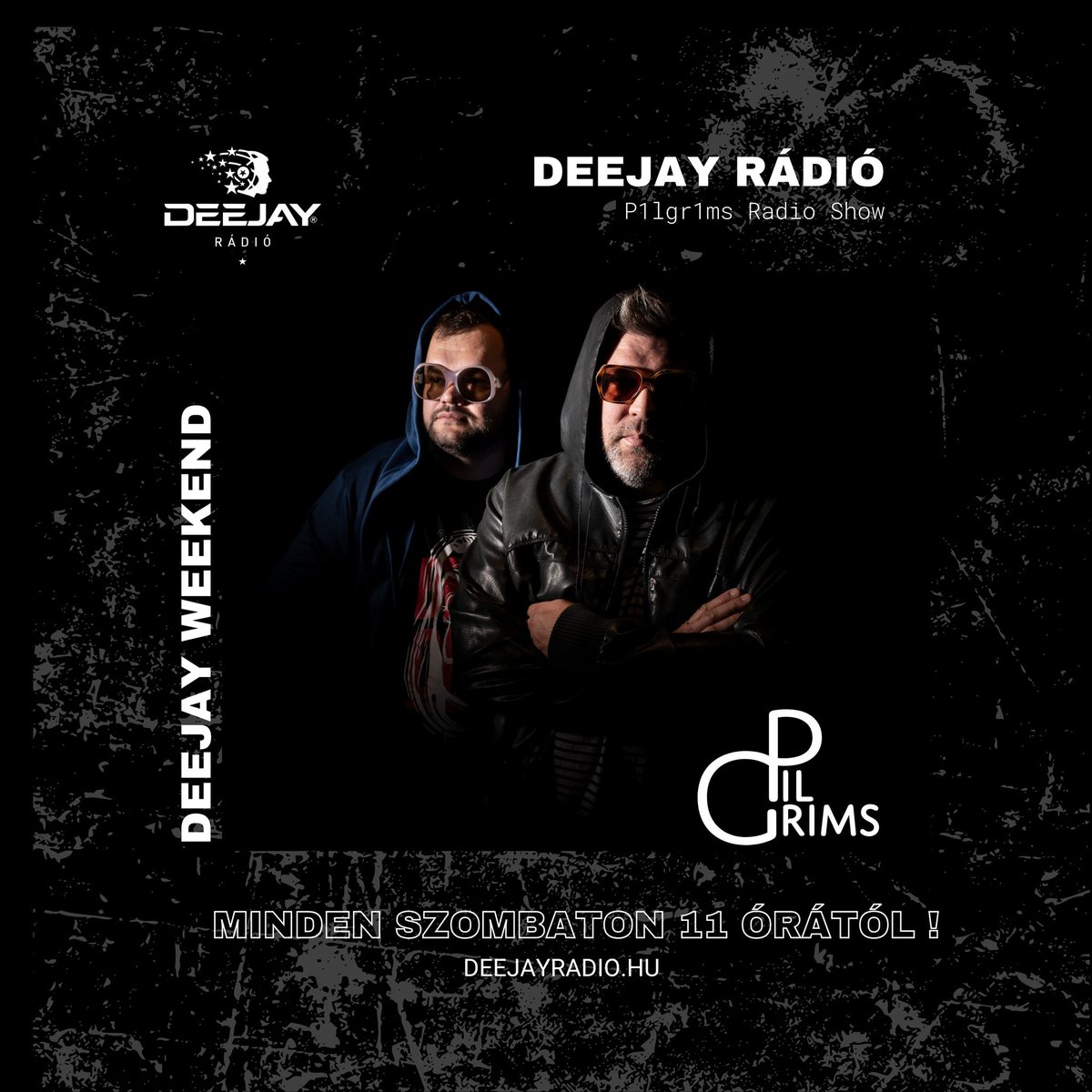 DeejayRadioHun's tweet photo. 11 órától indul a P1lgr1ms Radio Show a Deejayn!❤️🔈✌️😎
Tartsatok Velünk!❤️✌️

🌐 https://t.co/GKj4KfYHV6🌐
▶️ https://t.co/GvKoFtX5Pc https://t.co/zgdUyvynTc