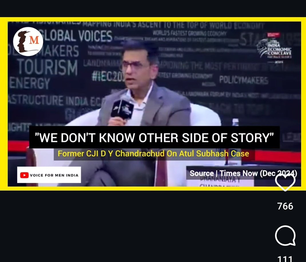 ghostarisee's tweet photo. Nikita Singhaniya and her family is on run, No one raising questions on judge it's been 4 days, no arrest. 

And former CJI chandrachud want to know the other side of the story.

How Chandrachud want to hear the other side via telepathy or via his dreams?
#JusticeForAtulSubhash https://t.co/8KNk9lpja9