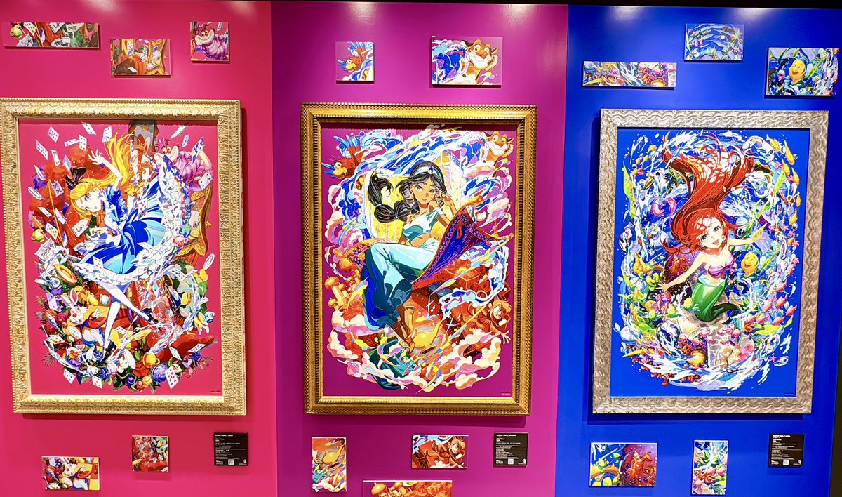 I visited the Disney Collection pop up exhibit from Fire Emblem