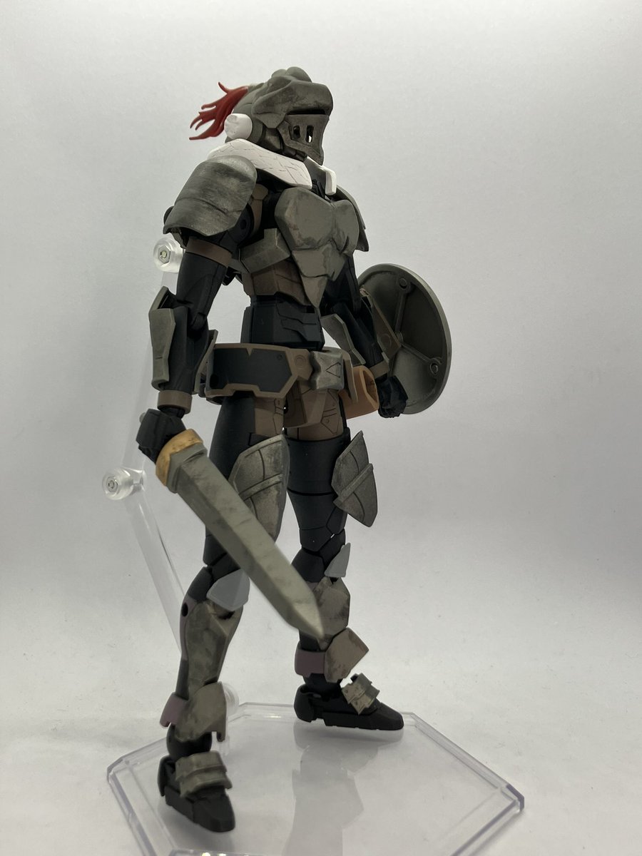 plus_aries's tweet photo. #30MF
#ゴブリンスレイヤー

ゴブリンスレイヤーの可動フィギュアの再販がなかなかかからなかったのでリーベルファイターを転職させました。 https://t.co/7KaHrG2WhM