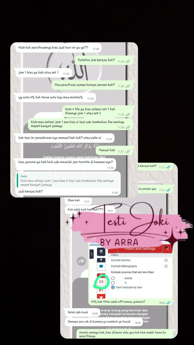 aarajoki2's tweet image. testi parafrase, manual ya.. no ai🤗#zonauang #jokitugas