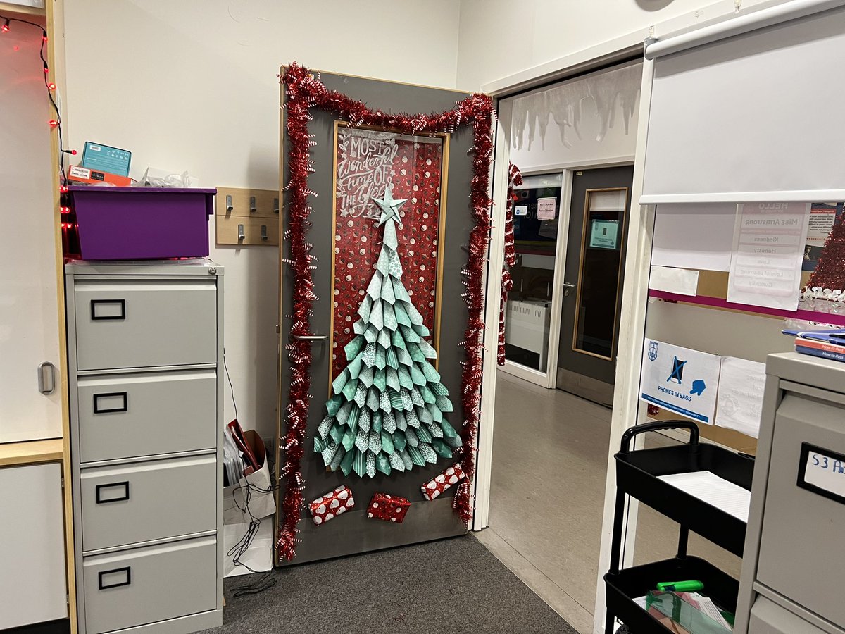 Christmas door is ready!
