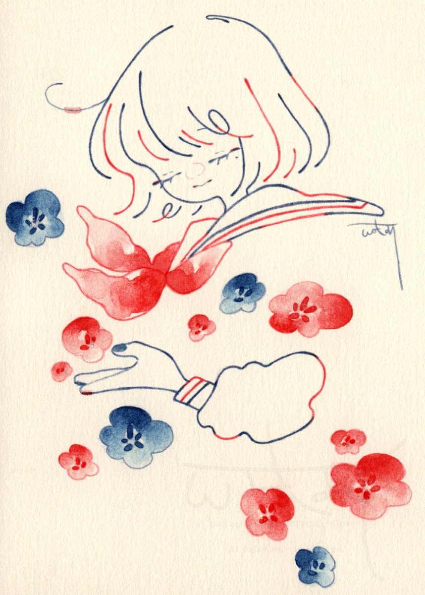 「恵む、 」|watariのイラスト