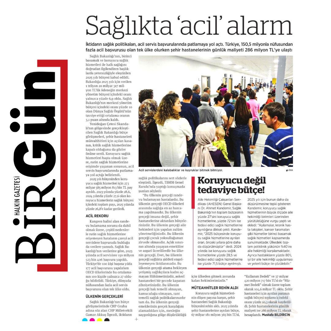 gamzeilgezdi's tweet photo. Randevu bulamayan yurttaşlarımız acile gitmek zorunda kalıyor! @BirGun_Gazetesi @ttborgtr https://t.co/Jy9Dh7l9p5