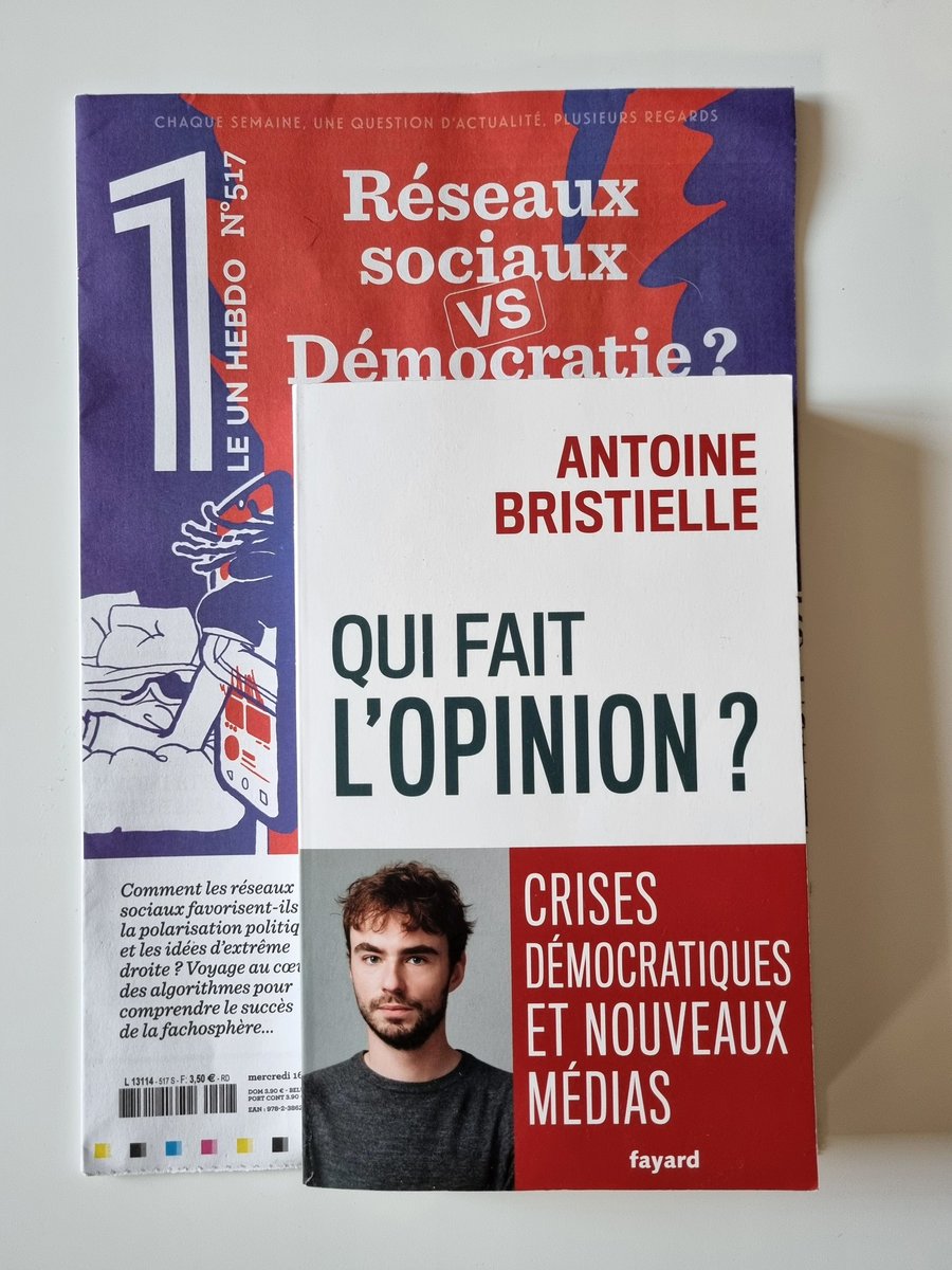 Frédéric Vallois (@fvallois) on Twitter photo Double clé d'entrée passionnante pour mieux comprendre les imbrications entre nouveaux médias et populismes au sein des démocraties ! #SamediLecture
<a href="/ericfotto/">eric fottorino</a> <a href="/julienbisson/">Julien Bisson</a> <a href="/A_Bristielle/">Antoine Bristielle</a> Double clé d'entrée passionnante pour mieux comprendre les imbrications entre nouveaux médias et populismes au sein des démocraties ! #SamediLecture
<a href="/ericfotto/">eric fottorino</a> <a href="/julienbisson/">Julien Bisson</a> <a href="/A_Bristielle/">Antoine Bristielle</a>