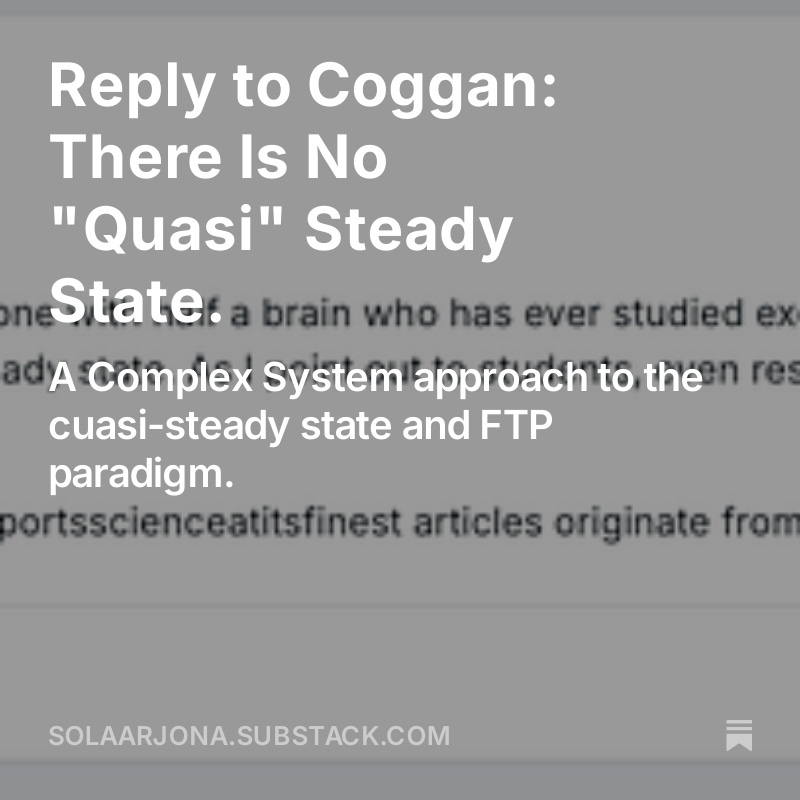 A few days ago, Coggan shared his thoughts about my articles of the non existence of a steady power/state in a forum.

In these lines, I want to respond and at the same time take the opportunity to reinforce some concepts I explained in the articles.