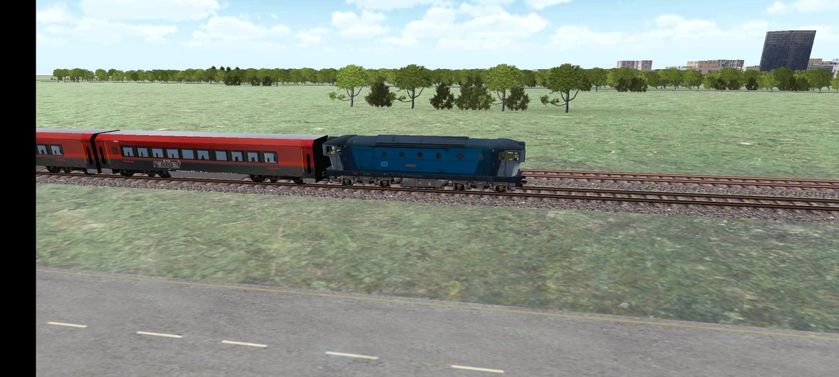 acktybf24's tweet image. ゴーグル牽引のレールジェット
#TrainSim