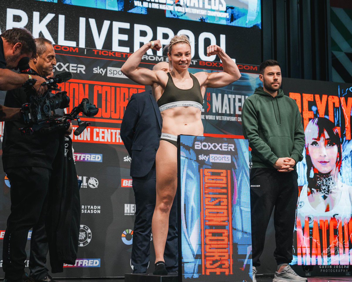 PeteJamesBell's tweet photo. Weight made for @LLPrice94, professional as always. Ready for another big performance tonight in Liverpool 🌟 https://t.co/mqCvUpXtjS