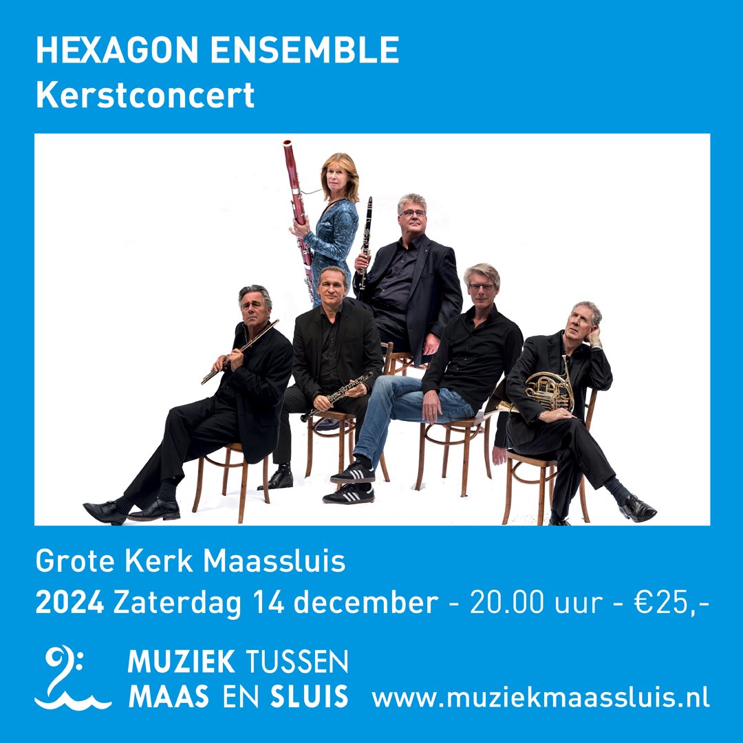 Vanavond Kerstconcert door het Hexagon Ensemble m.m.v. Ekatarina Levental (sopraan). Muziek van Mozart, Canteloube, Pijper en Tsjaikovski. 

Meer informatie en online kaartverkoop via muziekmaassluis.nl/kerstconcert/

#maassluis #klassiekemuziek #kerstconcert <a href="/HexagonInfo/">Hexagon Ensemble</a>