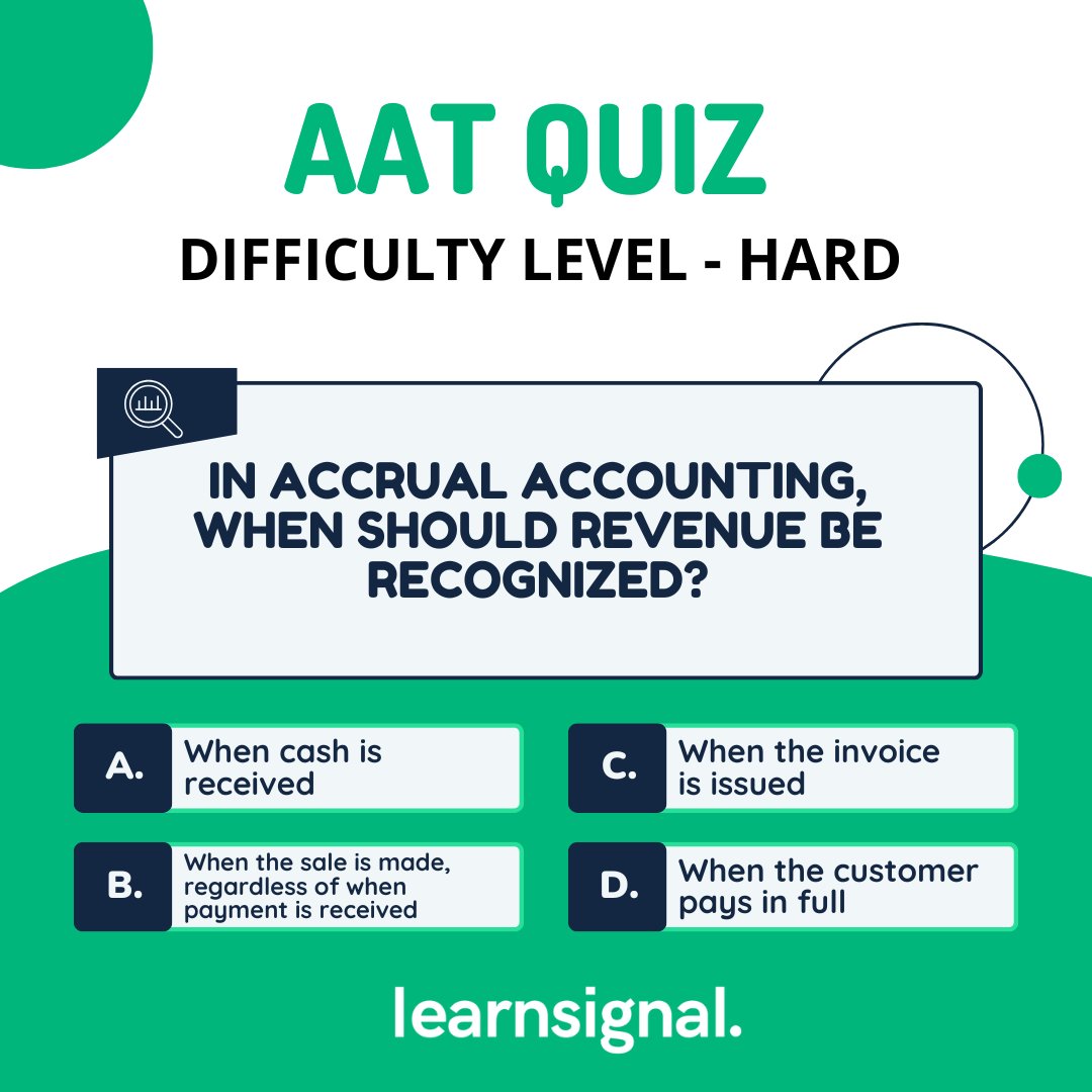 Signalgrouphq's tweet image. Think you got all three correct? Let us know in the comments!

Check out our AAT courses, Link in Bio!

#AATChallenge #AATLearning #AATexams #AAT