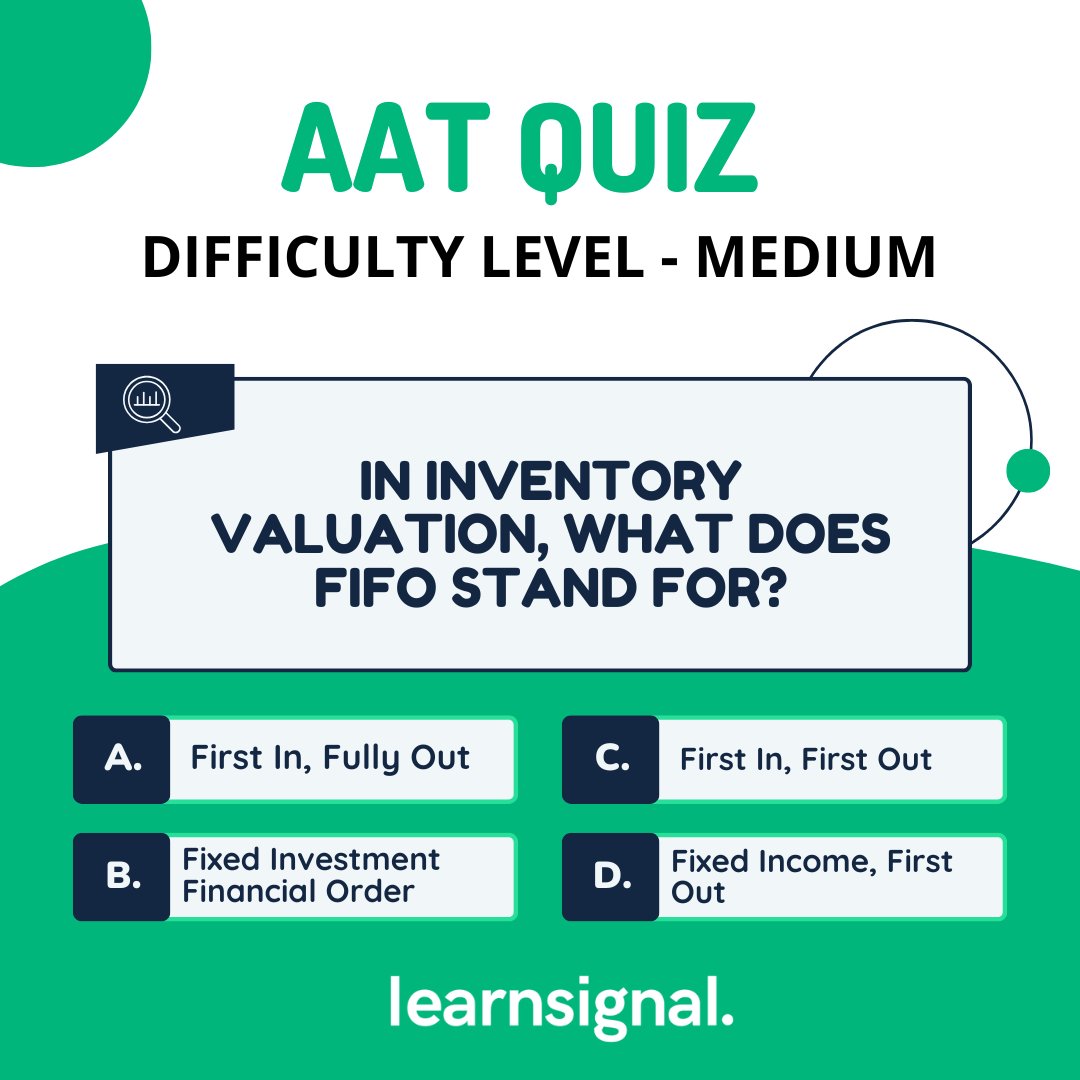 Signalgrouphq's tweet image. Think you got all three correct? Let us know in the comments!

Check out our AAT courses, Link in Bio!

#AATChallenge #AATLearning #AATexams #AAT