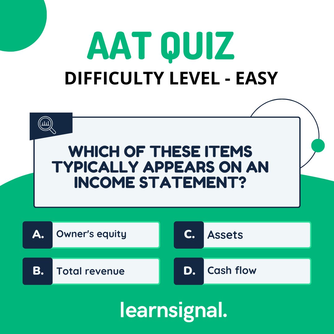 Signalgrouphq's tweet image. Think you got all three correct? Let us know in the comments!

Check out our AAT courses, Link in Bio!

#AATChallenge #AATLearning #AATexams #AAT